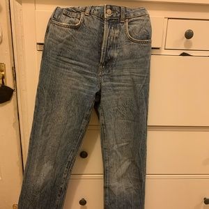 Mango High Waisted Jeans